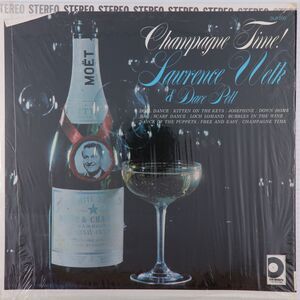 Lawrence Welk, Dave Pell - Champagne Time - 1965  12" LP Record Design DLP-200